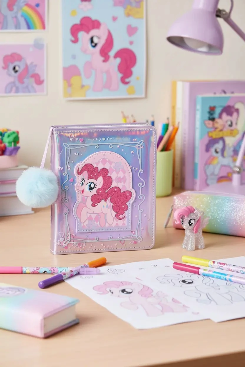 My Little Pony Lisanslı Ponponlu Not Defteri
