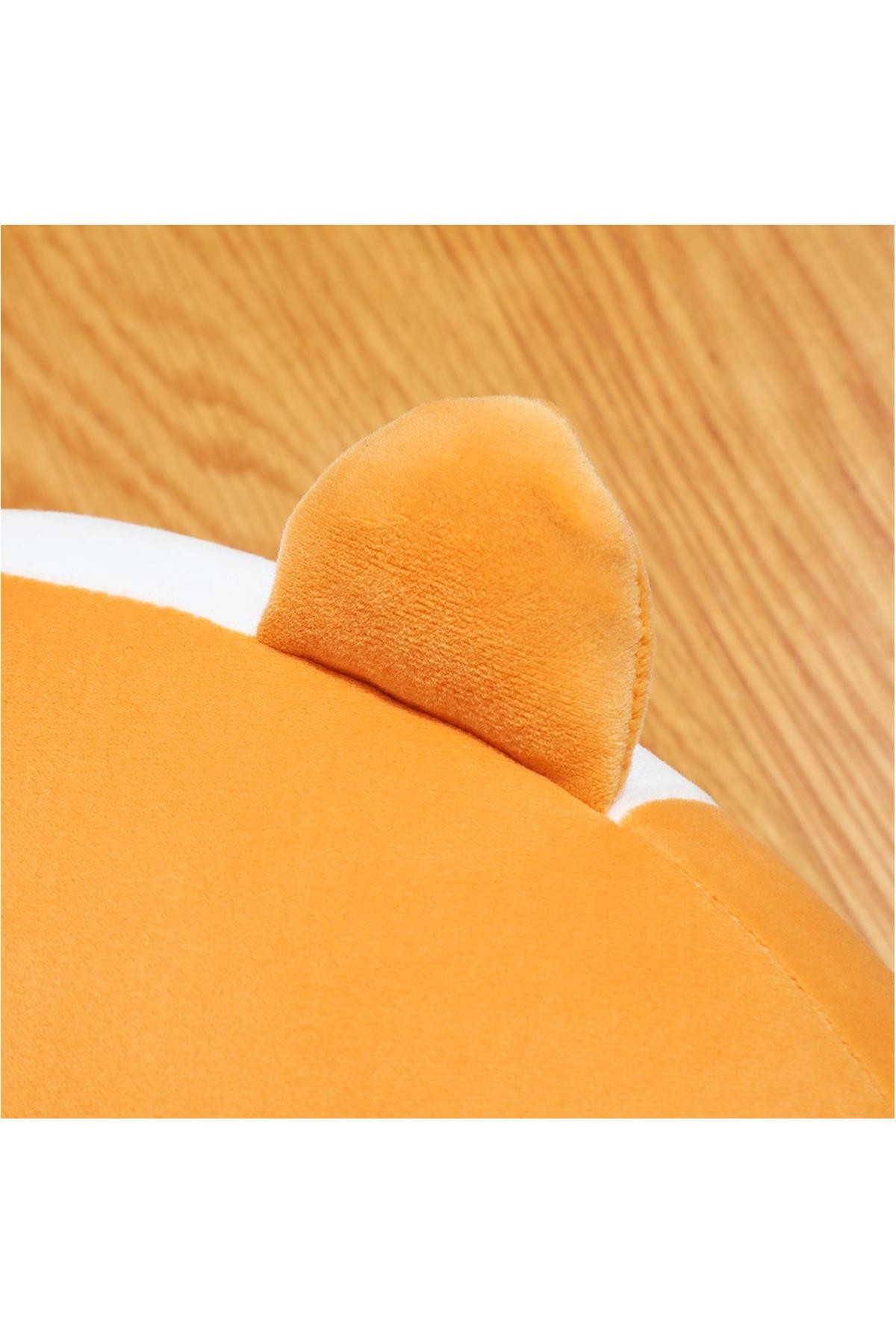 Sevimli Karakterler Serisi Simit Peluş Yastık - Shiba 38 Cm