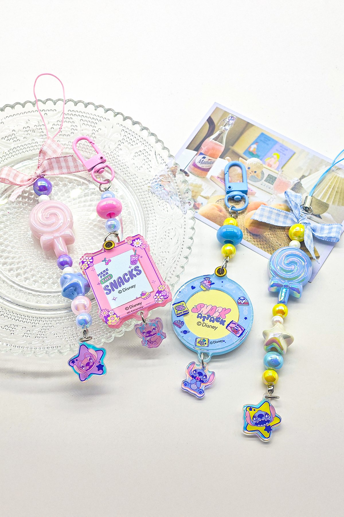 Disney Lilo&Stitch Lisanslı Parti Serisi Çerçeve Figürlü Anahtarlık