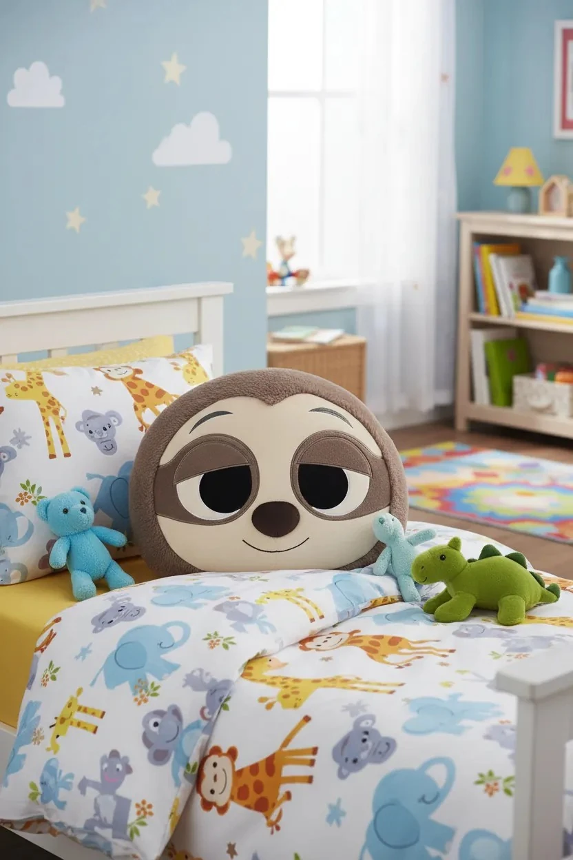 Disney Zootropolis Lisanslı 45 cm Yastık (Flash)