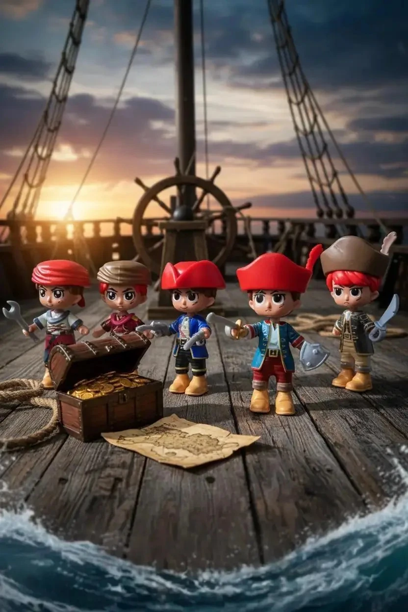 Korsan Bebekler Blind Box – Macera Temalı Sürpriz Oyuncak