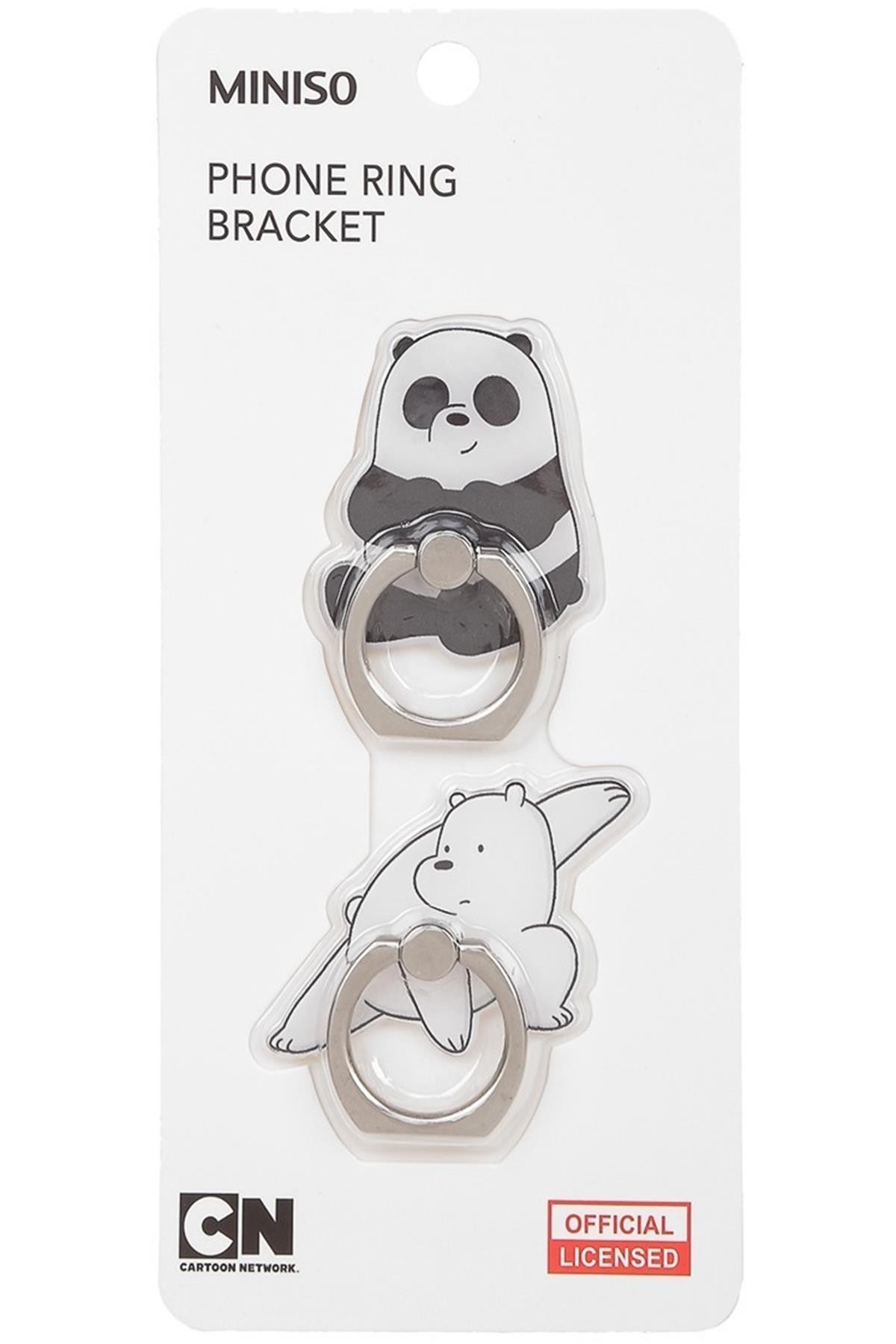 We Bare Bears Telefon Yüzüğü 2'Li