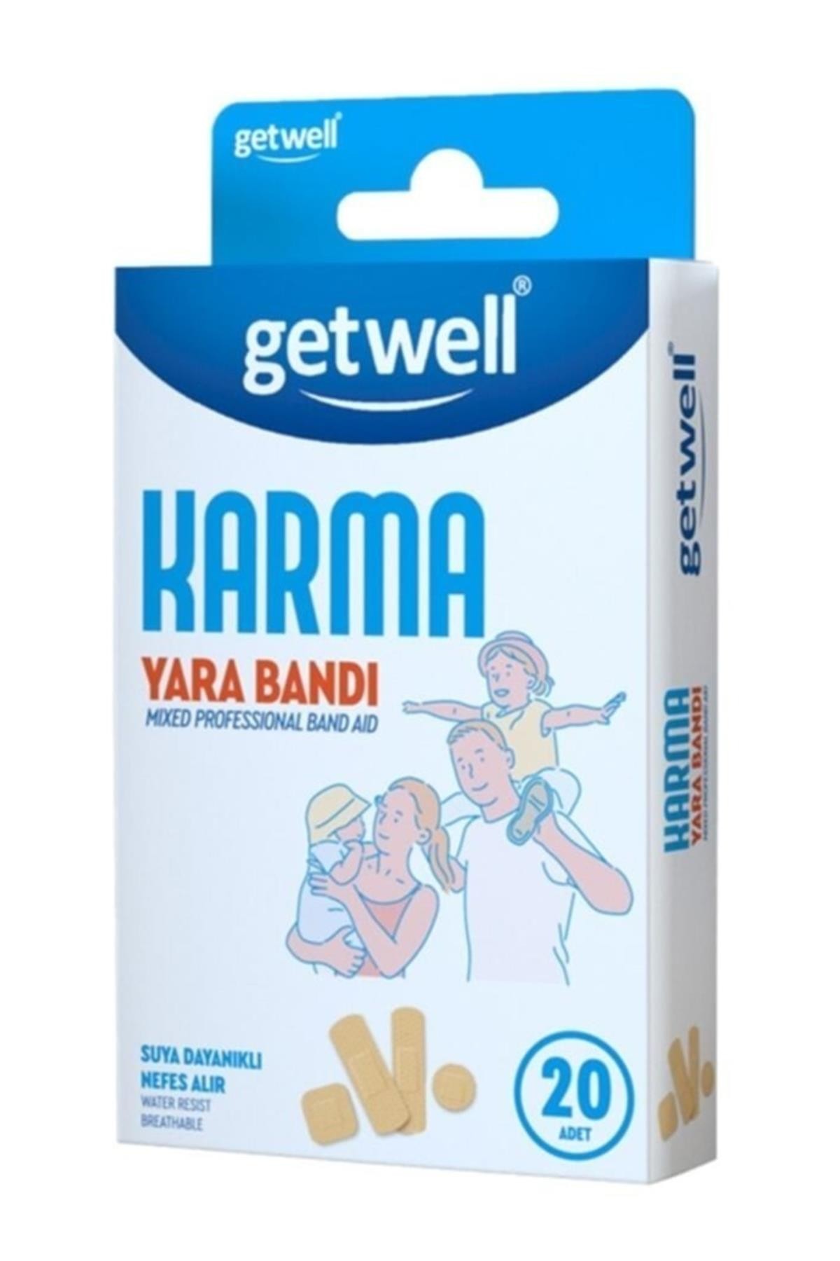 Getwell Karma Yara Bandı 20 Adet