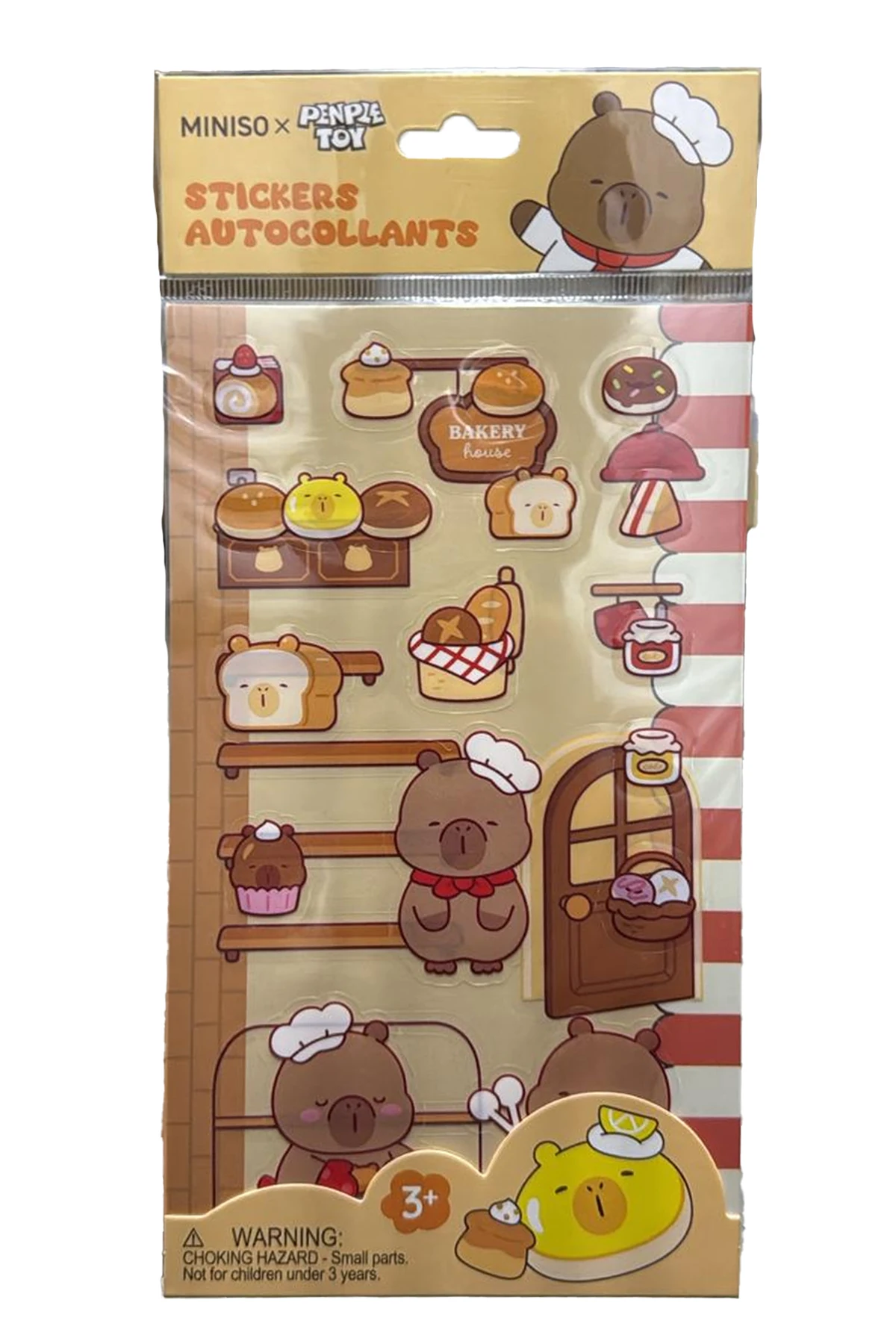 Pişirme Serisi Manzara Stickerları (Mimibara)