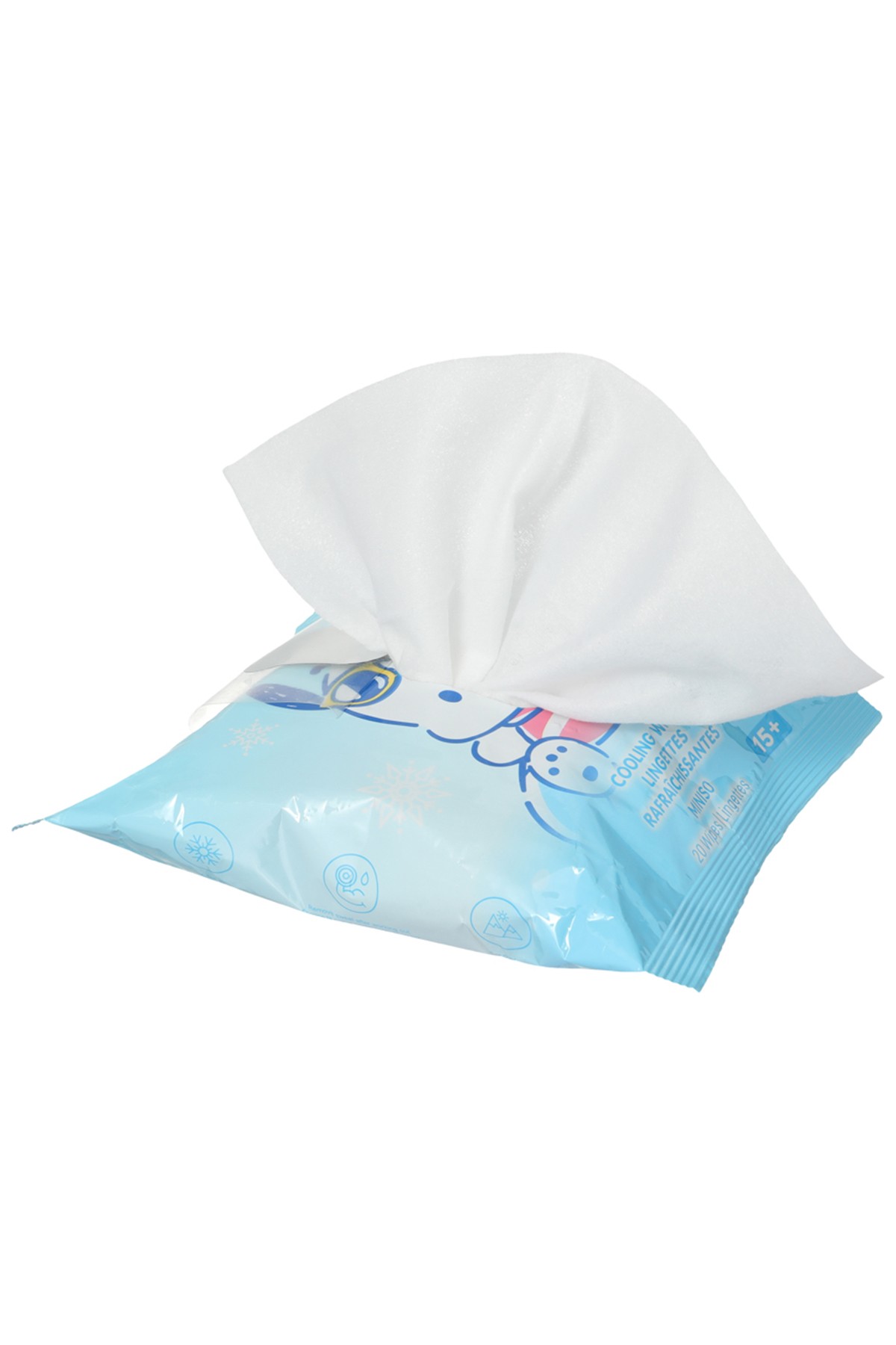 Sanrio Lisanslı Serinletici Islak Mendil (20 Adet*2 Paket)