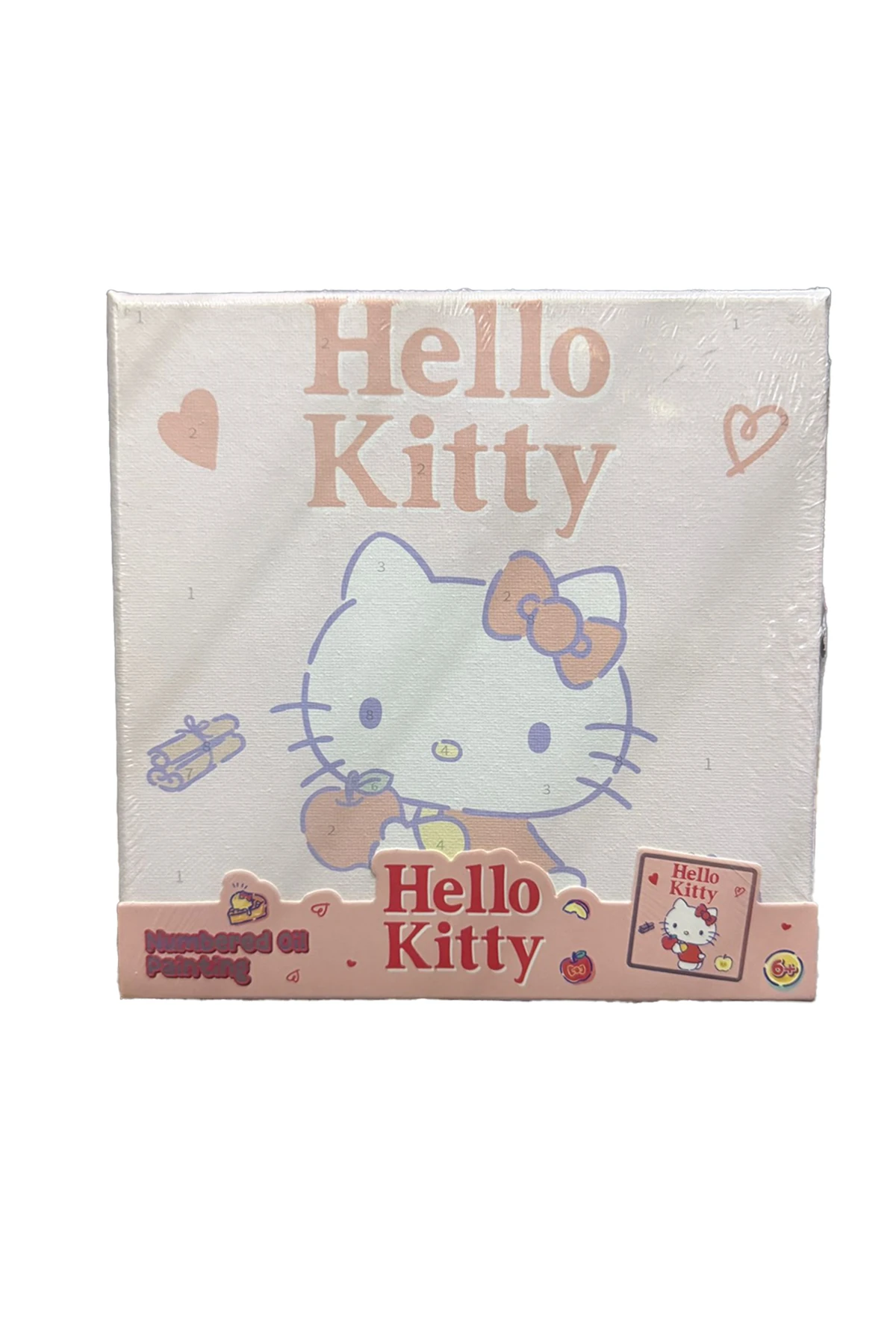 Sanrio Lisanslı Tatlı Koleksiyonu Numaralı Yağlıboya Tablo