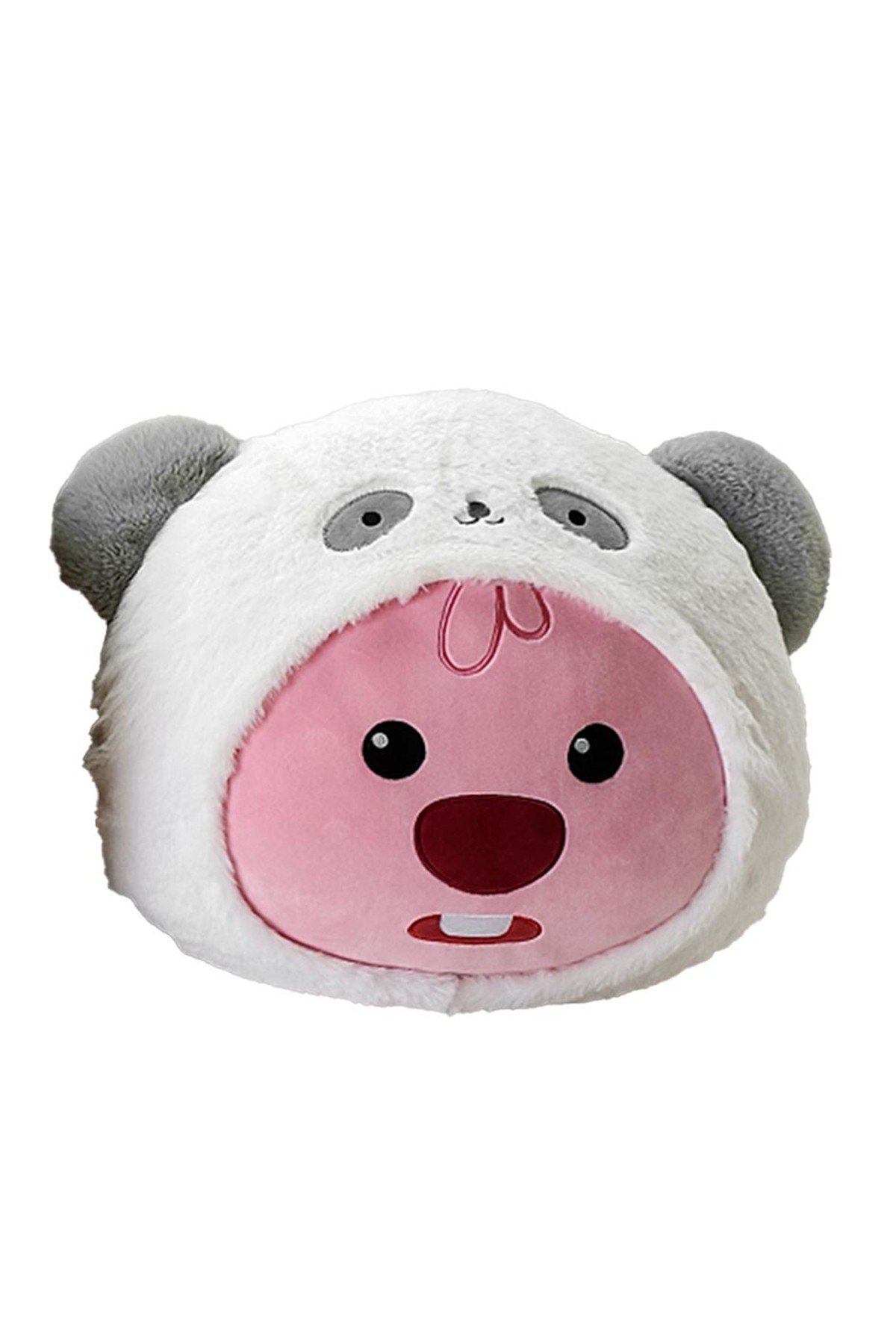Zanmang Loopy Lisanslı Kostümlü Peluş Yastık (40cm) - Panda