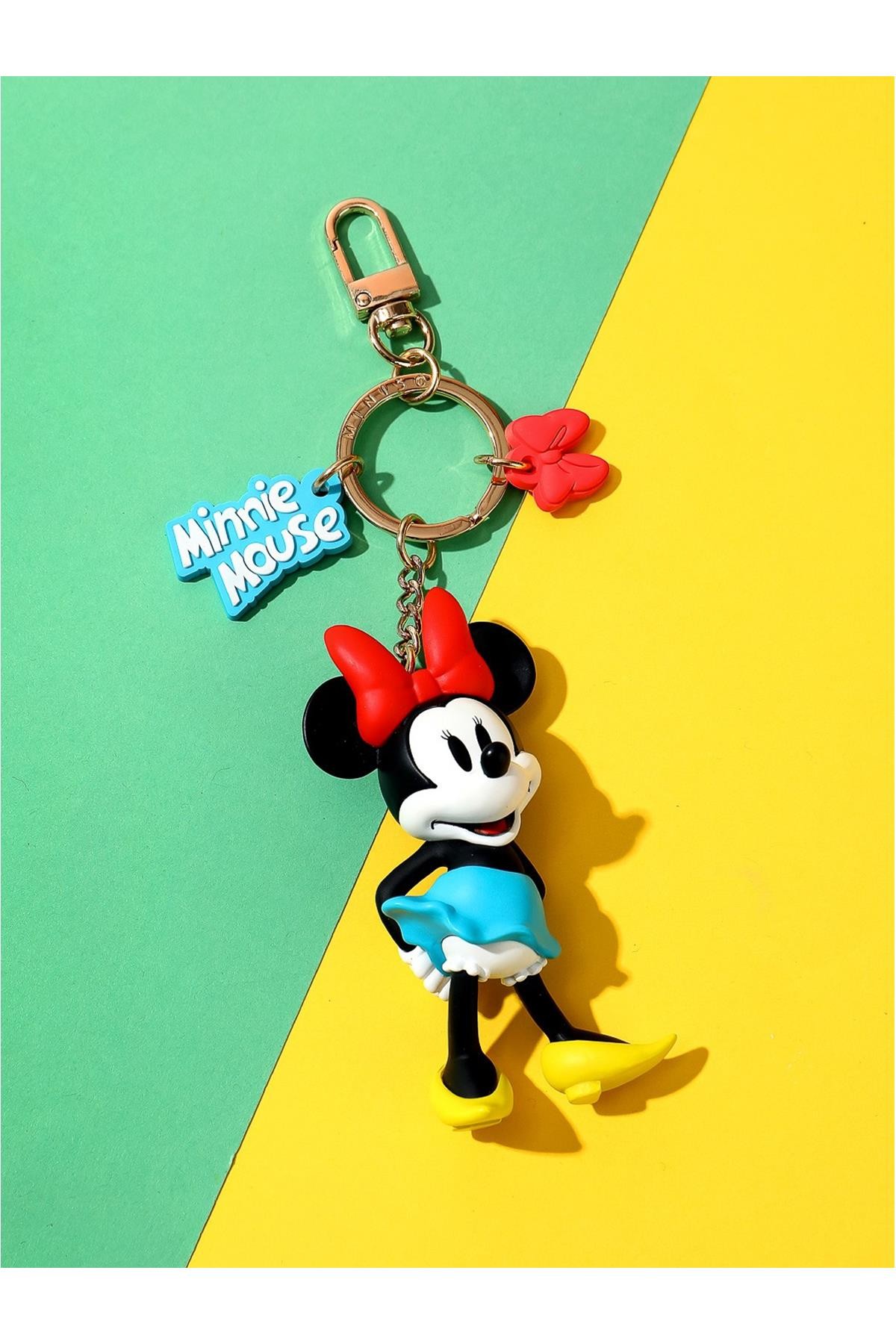 Mickey Mouse Lisanslı Figür Anahtarlık - Minnie