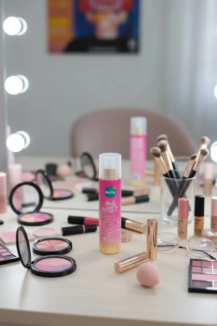 Balmy Carmen Vücut Sprey Şeftali-Sandal Ağacı-Beyazmisk 200ml