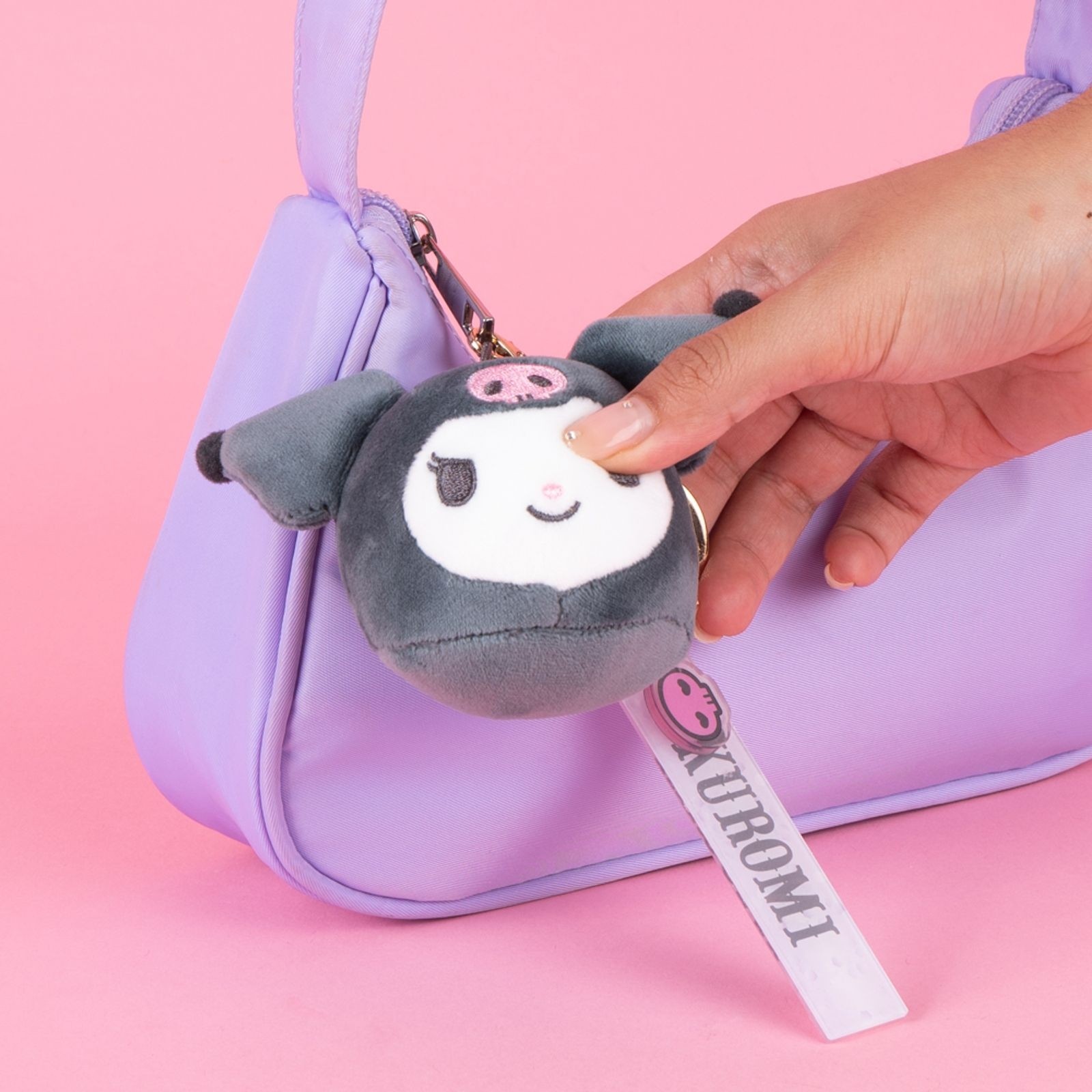 Sanrio Lisanslı Peluş Kafa Çanta Süsü Anahtarlık