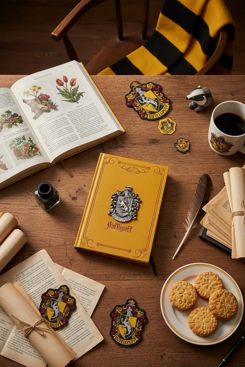 Harry Potter Lisanslı Ciltli Metal Logolu Çizgili A5 Not Defteri (96 Yaprak)
