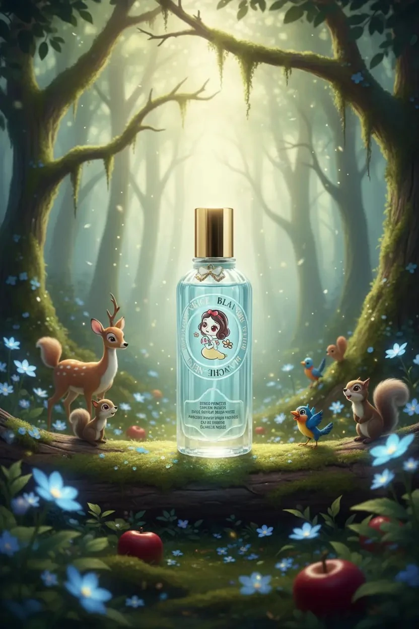 Disney Prenses Lisanslı Pamuk Prenses Kadın Parfüm – Tropikal Meyve ve Çiçeksi Koku 60 Ml 16.1 Cm