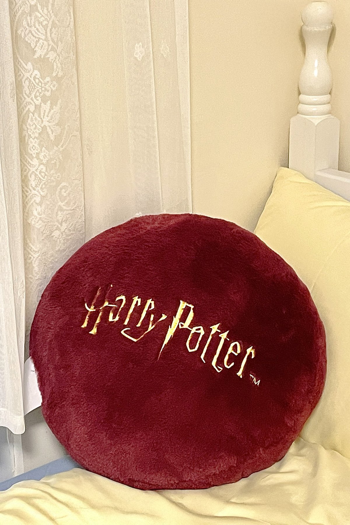 Harry Potter Lisanslı Dokuz Üç Çeyrek Peluş Yastık (40CM)