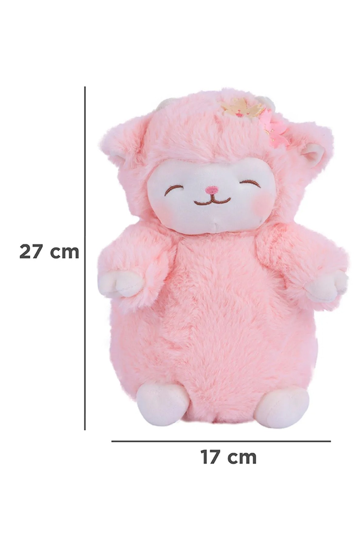 Kuzu Baa Serisi Pembe Peluş Oyuncak - Sakura