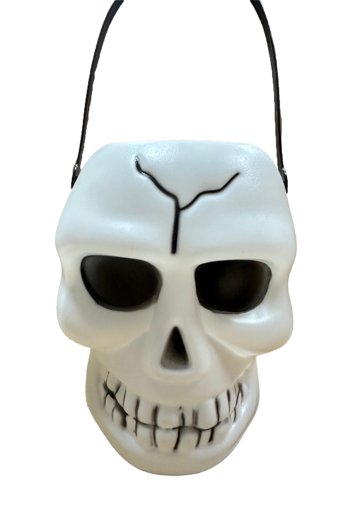 Halloween Beyaz Kuru Kafa Işıklı