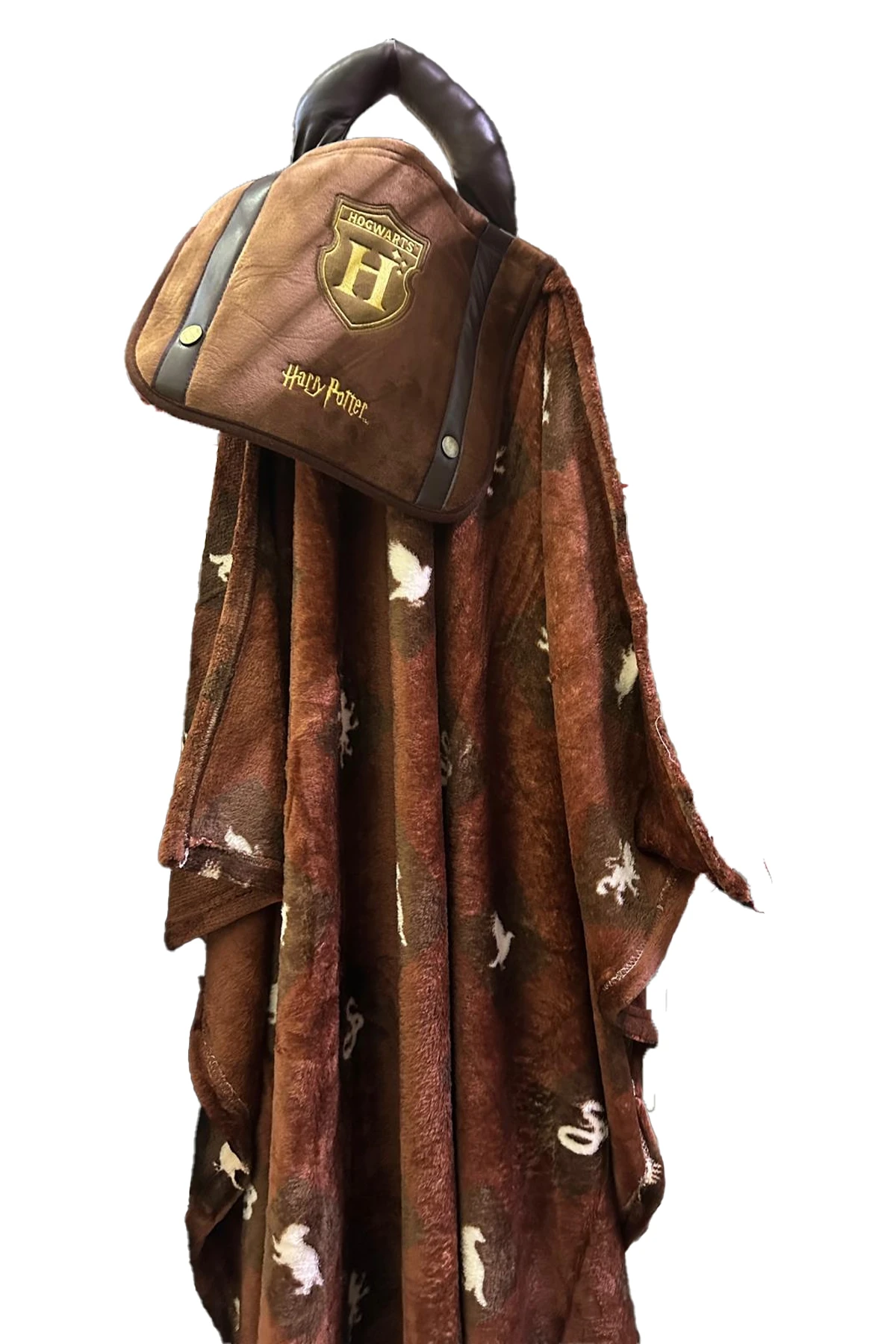 Harry Potter Lisanslı Çanta Şekilli Battaniye