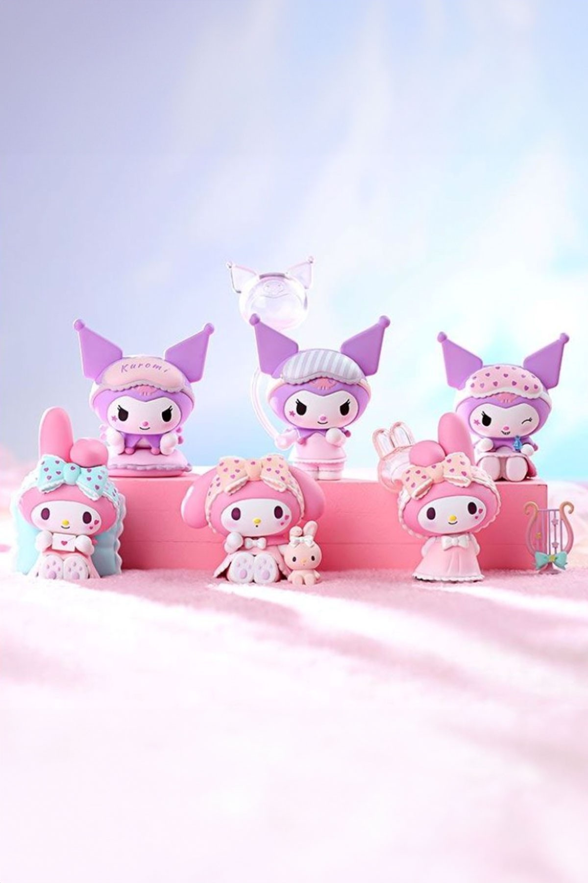 Sanrio Lisanslı Pijama Partisi Serisi Sürpriz Figürlü Kutu Blind Box