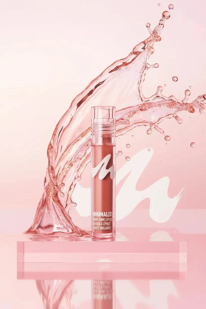 Miniso Lisanslı Minimalist Serisi Dudak Parlatıcısı No 13 - Yüksek Parlaklık Veren ve Nemlendirici Etkili Lip Gloss