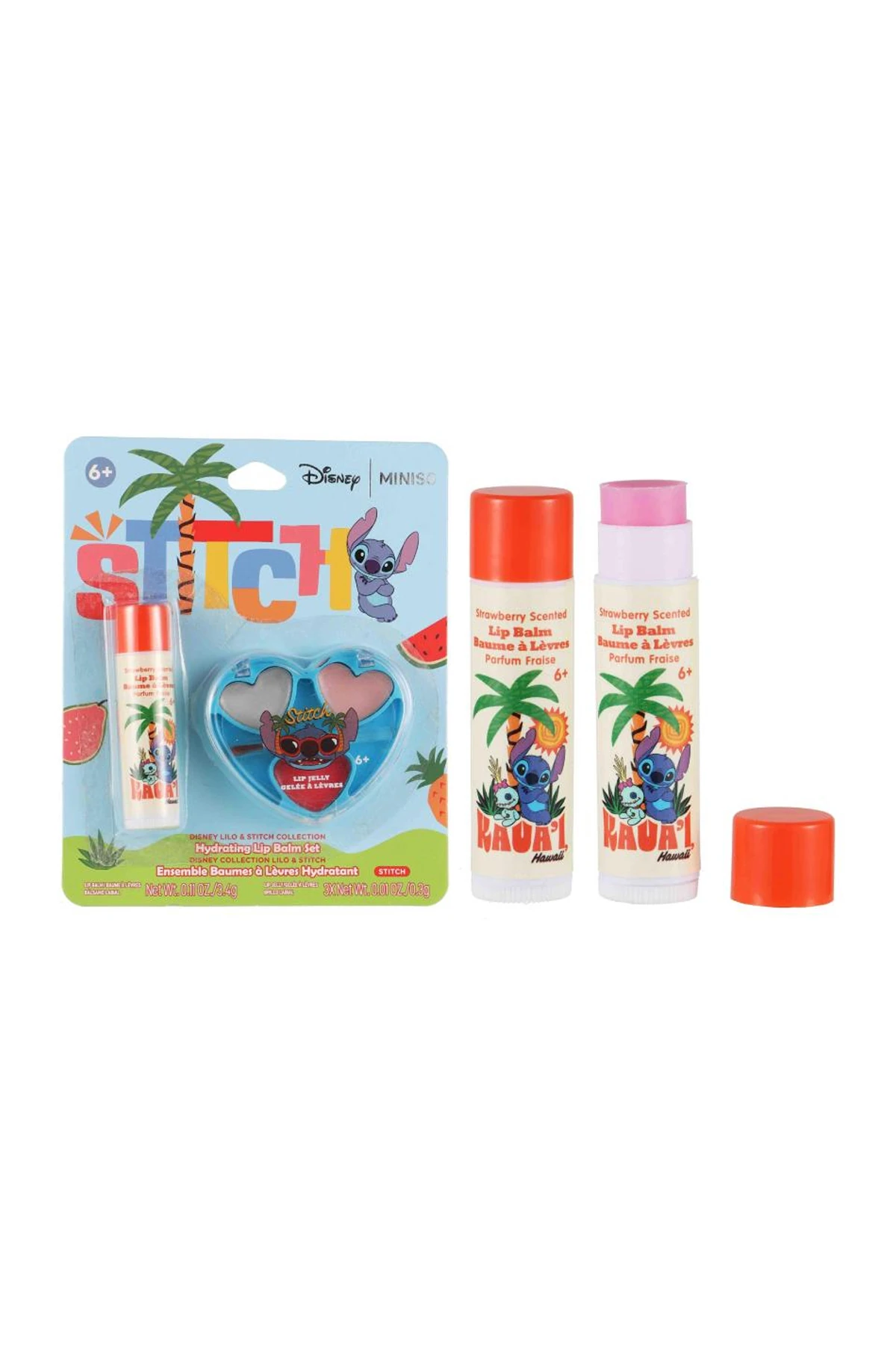Disney Lilo & Stitch Lisanslı Dudak Jeli ve Nemlendirici Dudak Seti