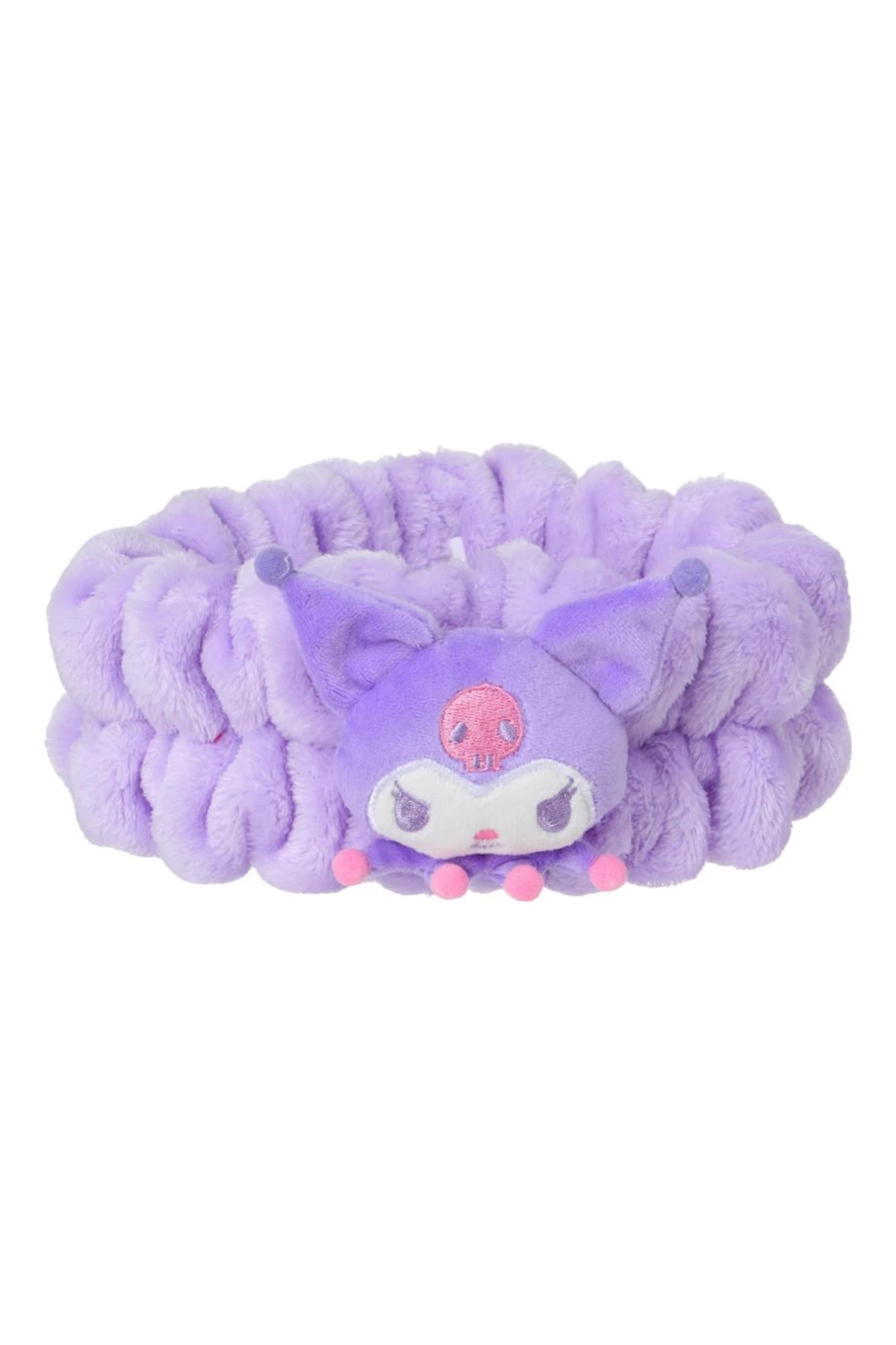 Sanrio Lisanslı Kuromi Kabarık Peluş Saç Bandı