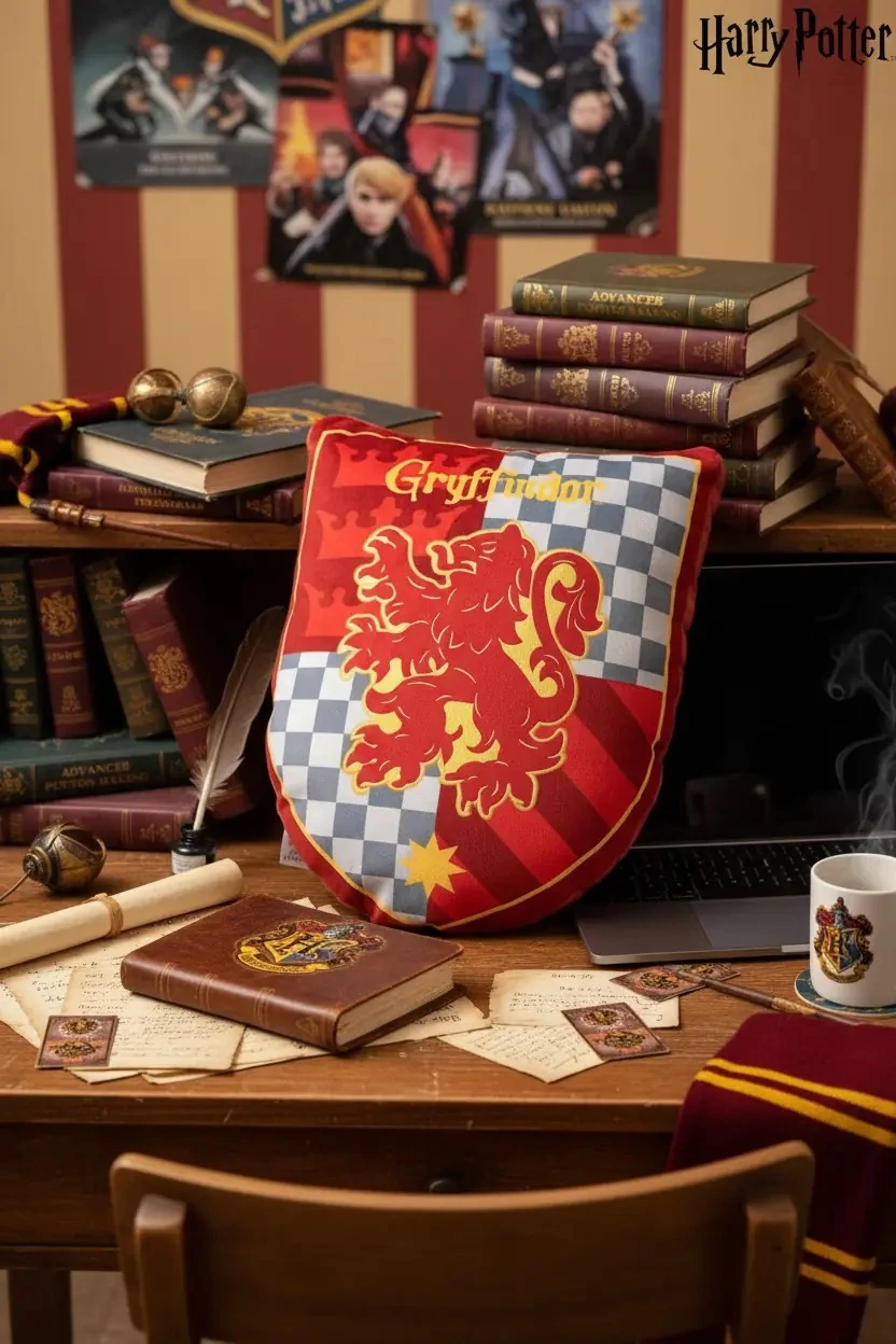 Harry Potter Lisanslı Yastık (40 cm) - Gryffindor