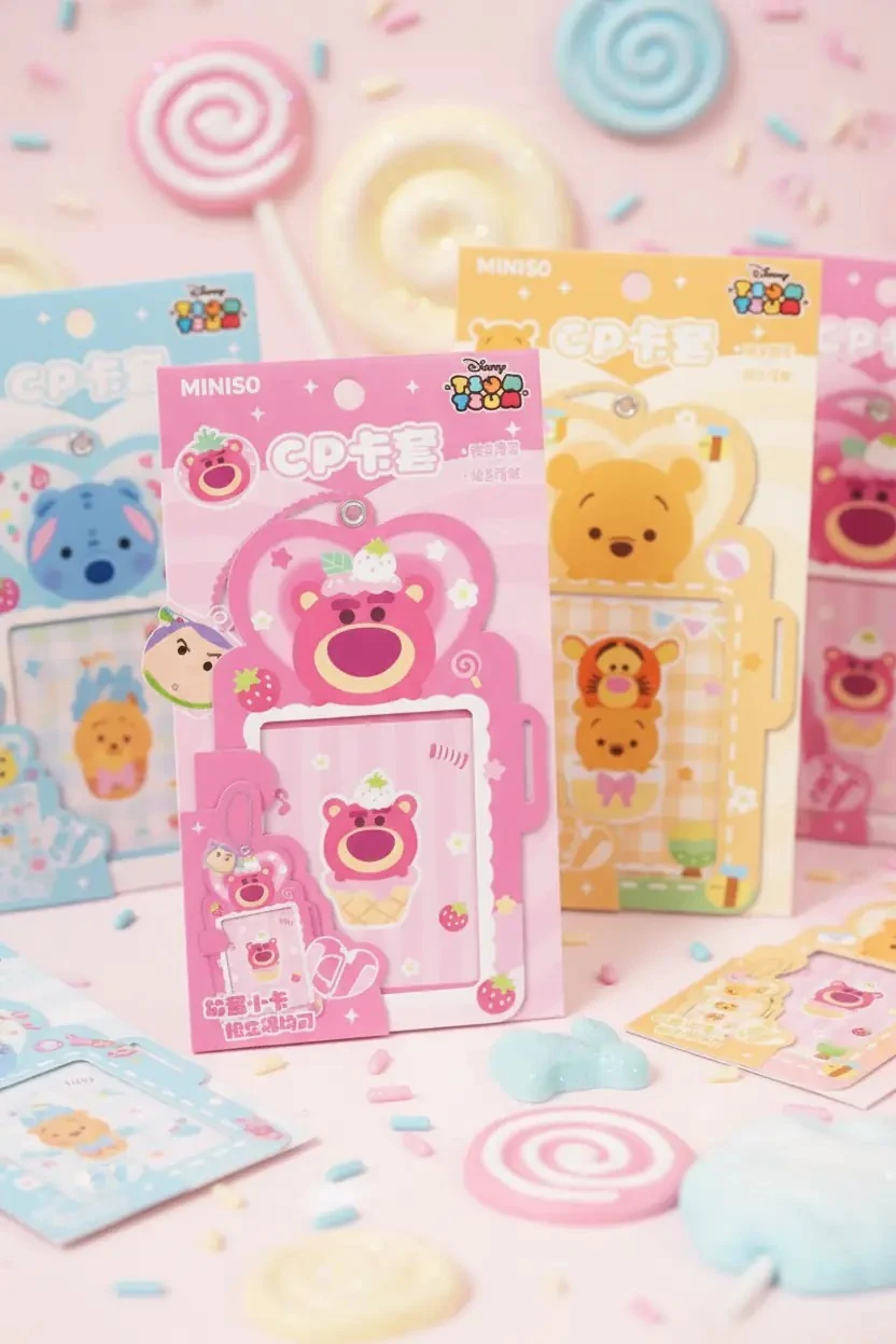 Disney Tsum Tsum Lisanslı Lotso ve Winnie the Pooh Kartlık