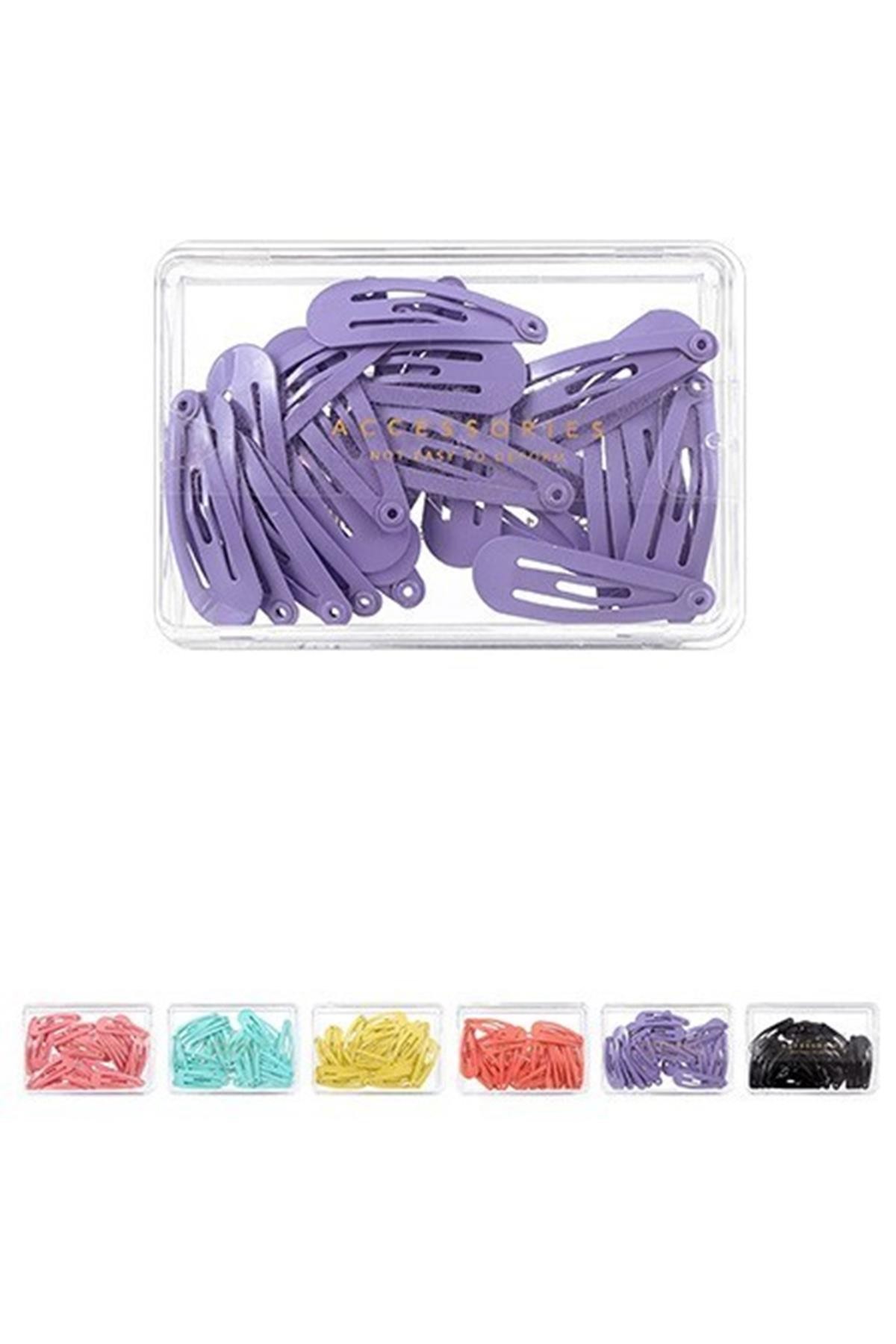 Renkli Çıtçıt Toka 3 Cm