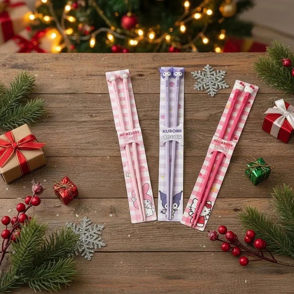 Sanrio Lisanslı Hello Kitty ve Arkadaşları Mini Chopstick