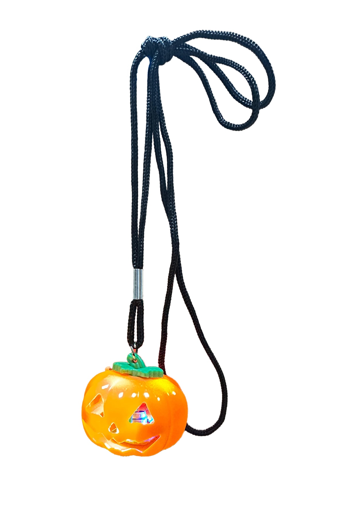 Halloween Balkabağı Işıklı Kolye