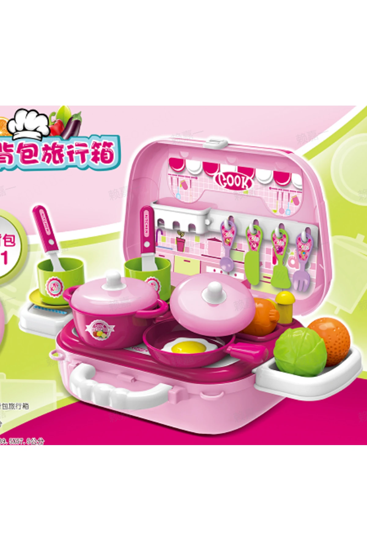 Çantalı Evcilik Oyunu (Mutfak Seti)