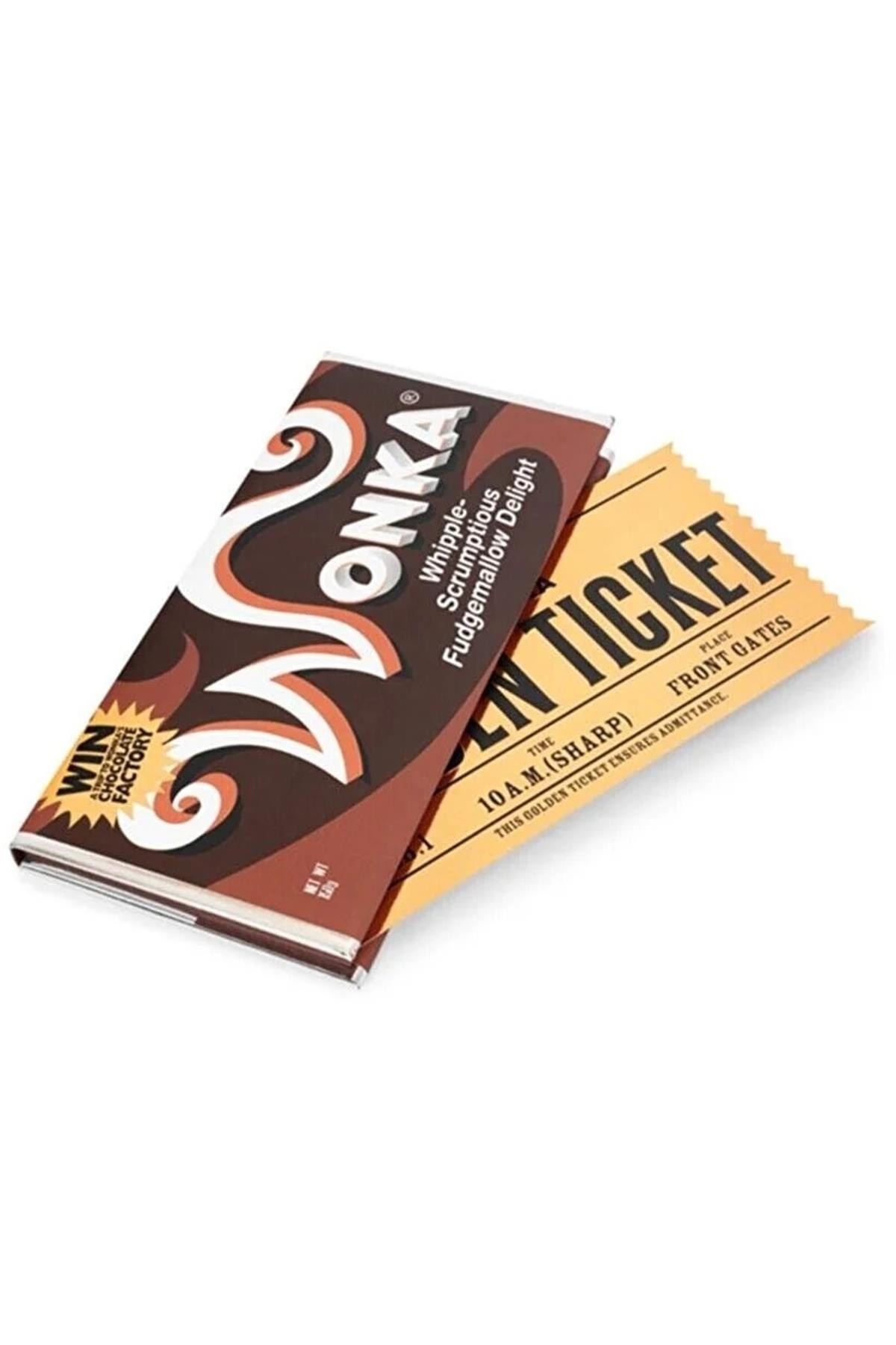 Willy Wonka Çikolata Görünümlü Defter - Kahverengi