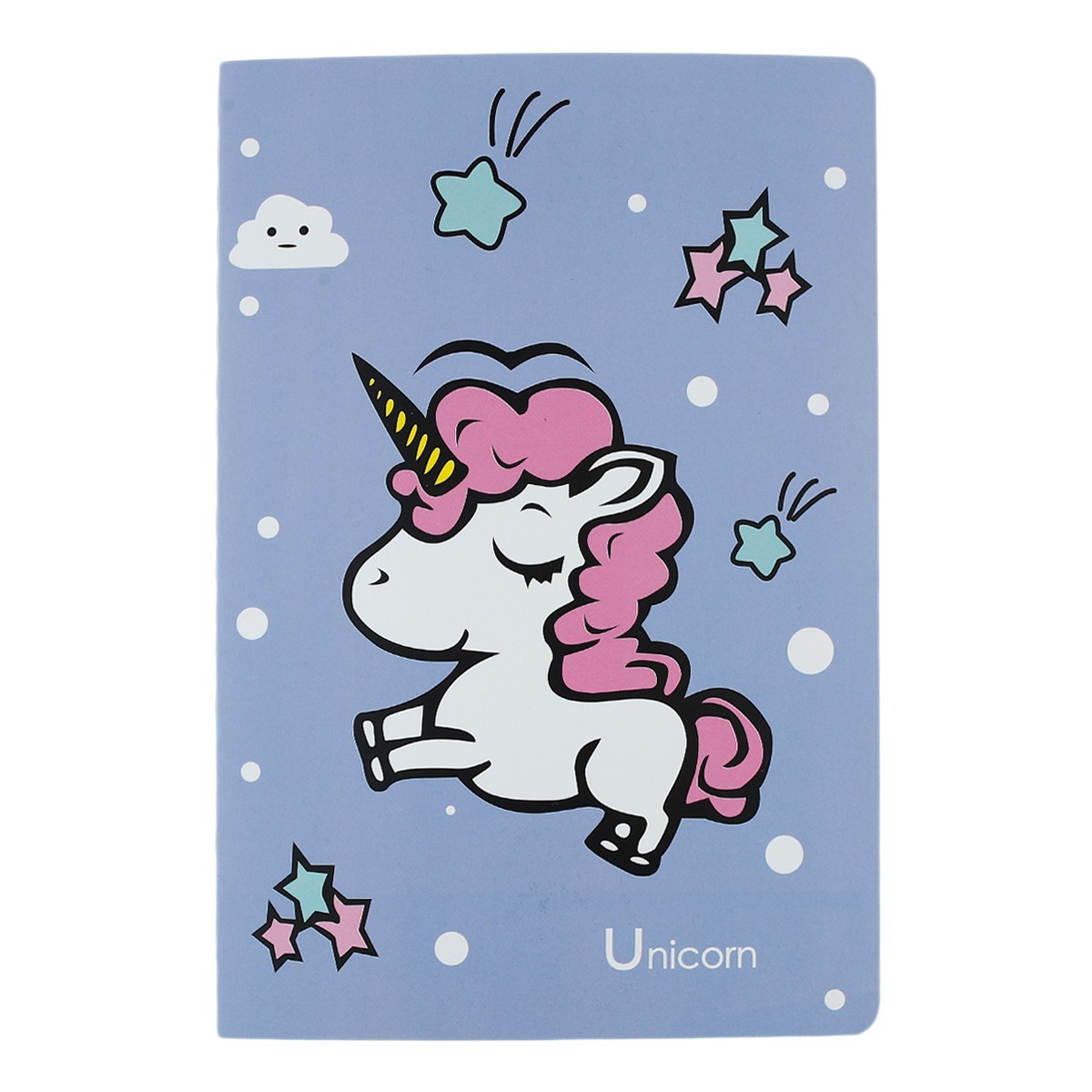 Unicorn Desenli Çizgili Not Defteri