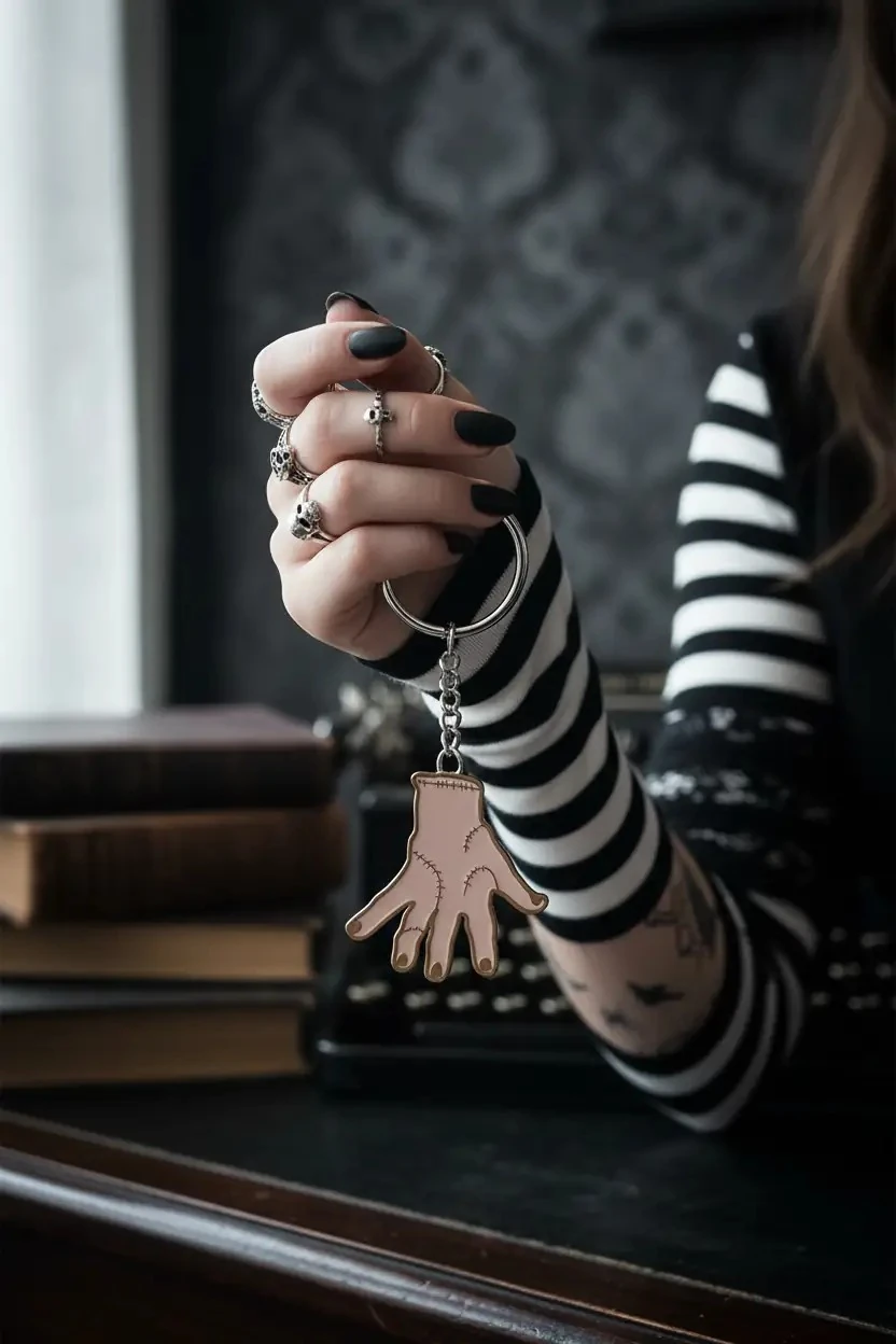 Wednesday Lisanslı Thing Anahtarlık