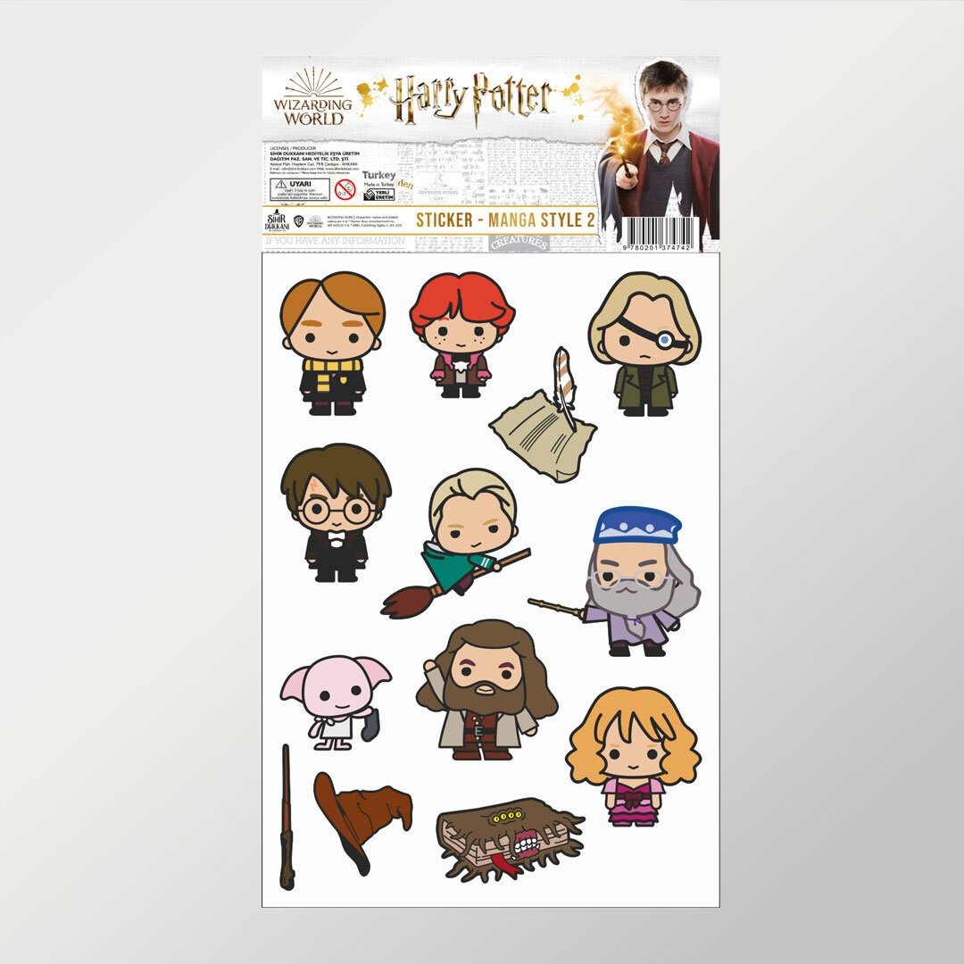Harry Potter Karakter İkon Sticker Set