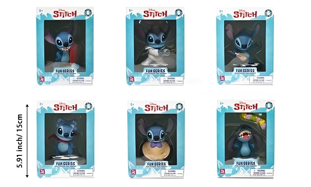 Disney Lisanslı Yume Herobox Lilo&Stitch Figür