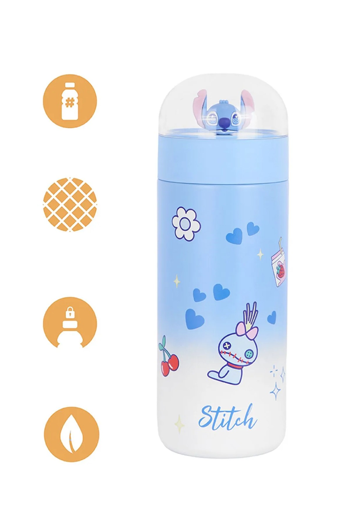 Disney Lilo&Stitch Lisanslı Parti Serisi Termos 350 ml - Stitch