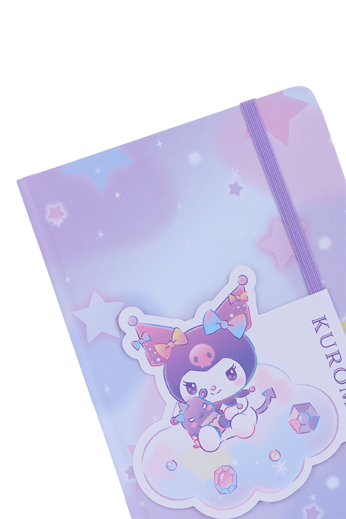 Sanrio Lisanslı A5 Lastikli Ciltli Defter (80 Yaprak) - Kuromi