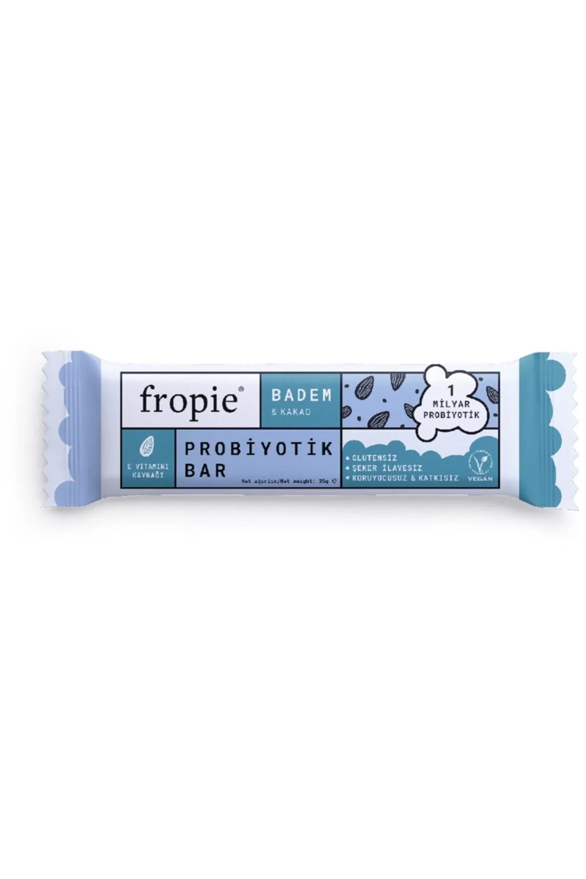 Fropie Probiyotik Bar - Badem & Kakao 35Gr