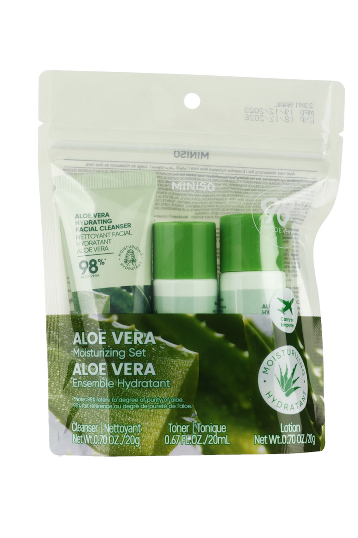 Aloe Vera Özlü Nemlendirici Seti