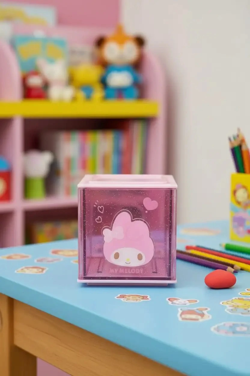 Sanrio Lisanslı Akrilik Saklama Kutusu (My Melody)