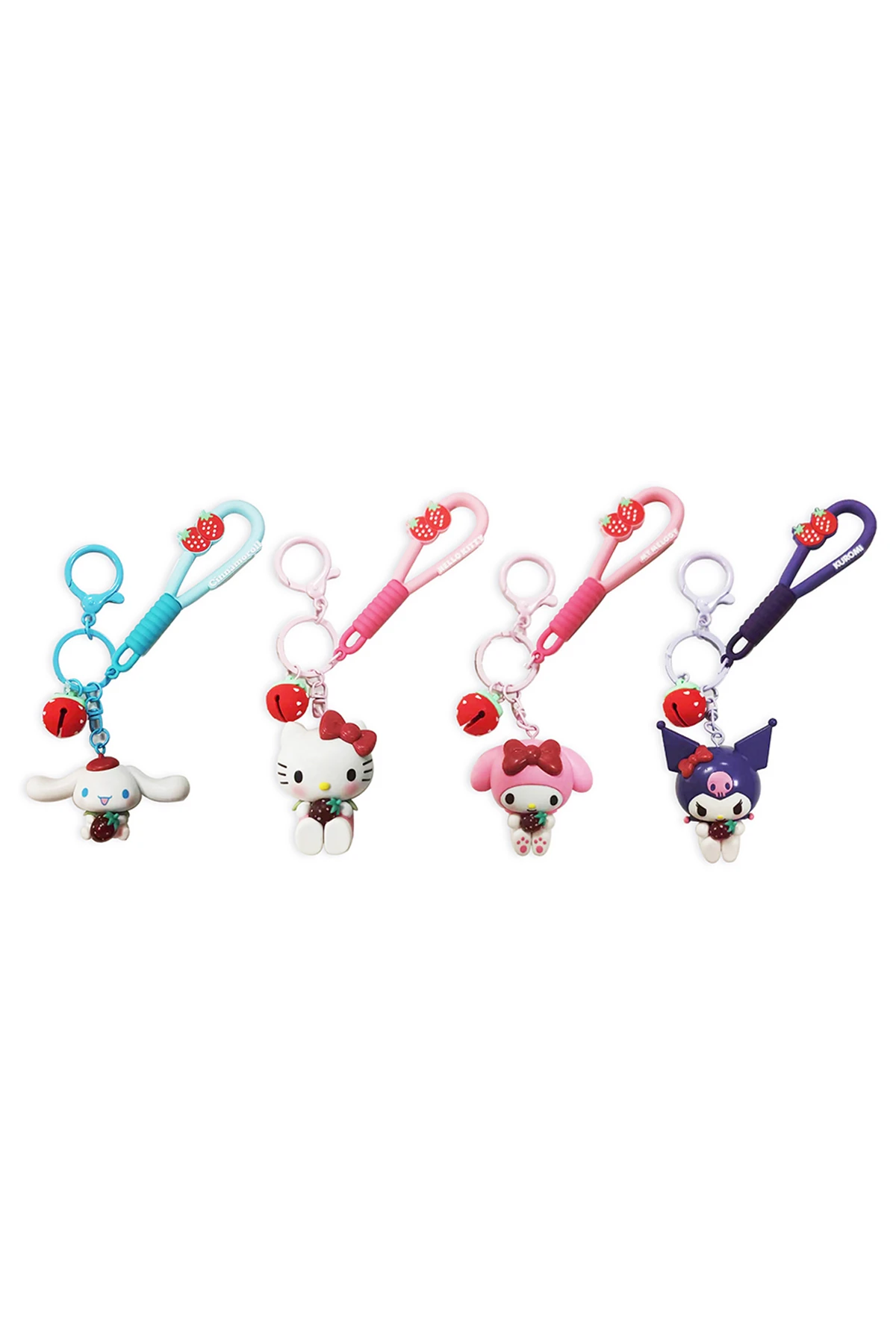 Sanrio Lisanslı Çilek Serisi PVC Anahtarlık