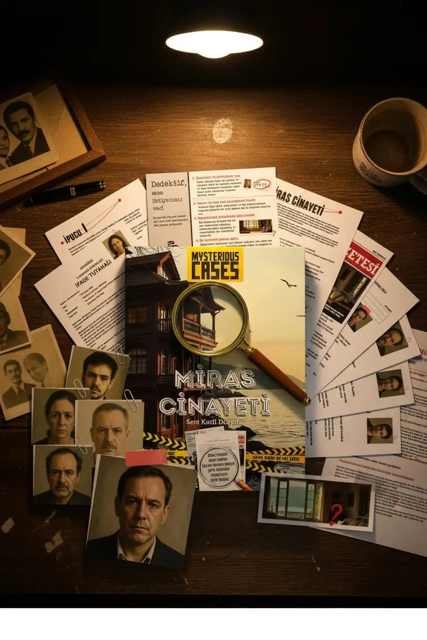Mysterious Cases Miras Cinayeti Kutu Oyunu – Dedektiflik Dosyası