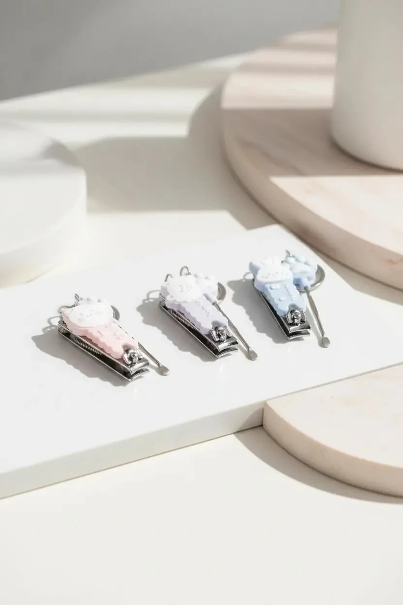 Miniso Lisanslı Hayvan Serisi Tırnak Makası ve Kulak Temizleme Seti – 6,5 Cm