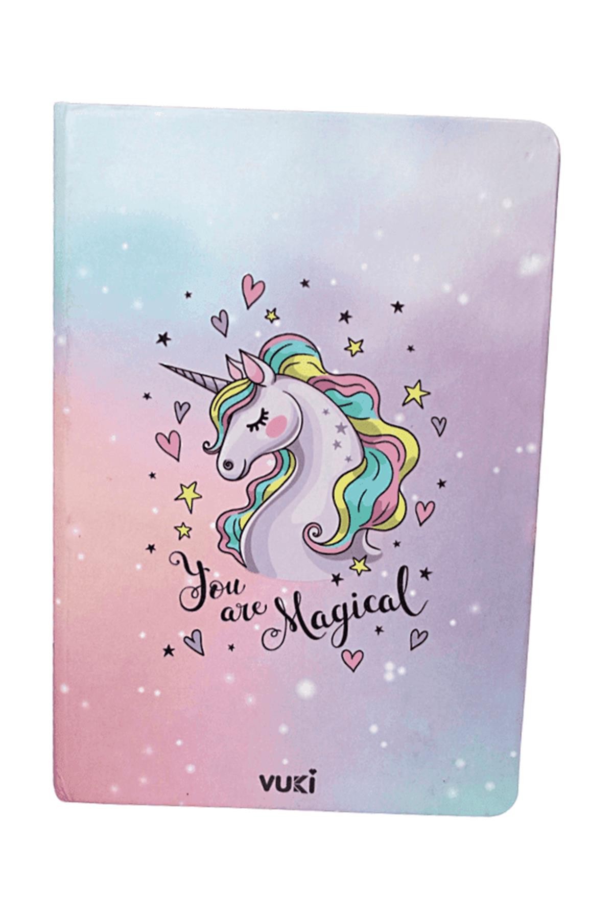 Vuki İpli Defter A5 13*19Cm Unıcorn