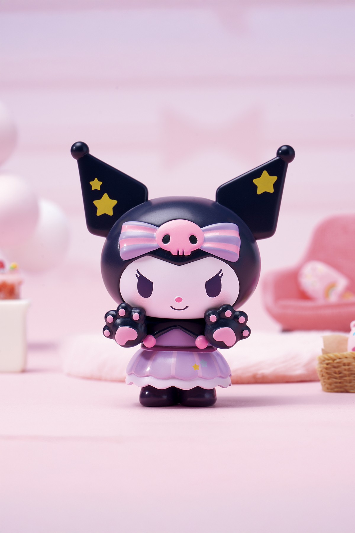 Sanrio Lisanslı Kuromi Şeker Serisi Sürpriz Figürlü Kutu Blind Box