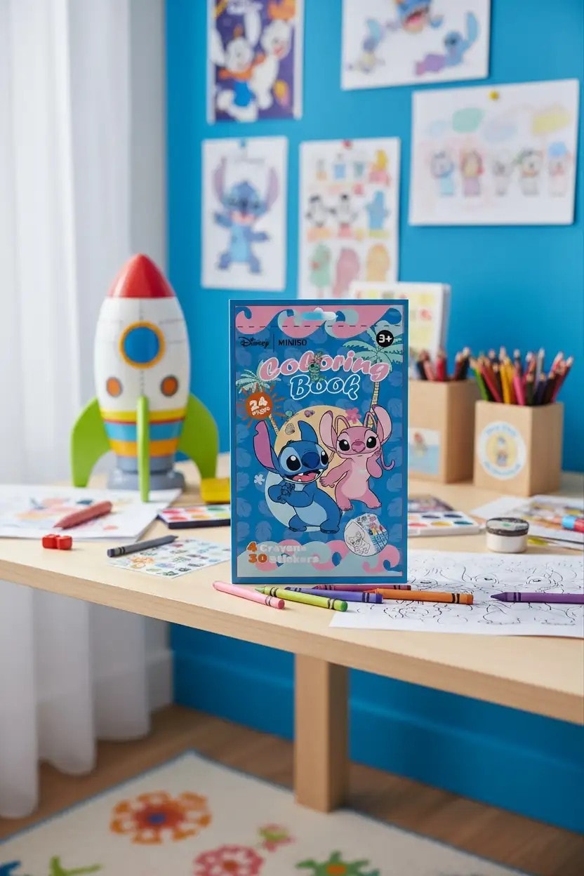 Disney Lilo&Stitch Lisanslı Disney Stitch Koleksiyonu Boyama Çantası