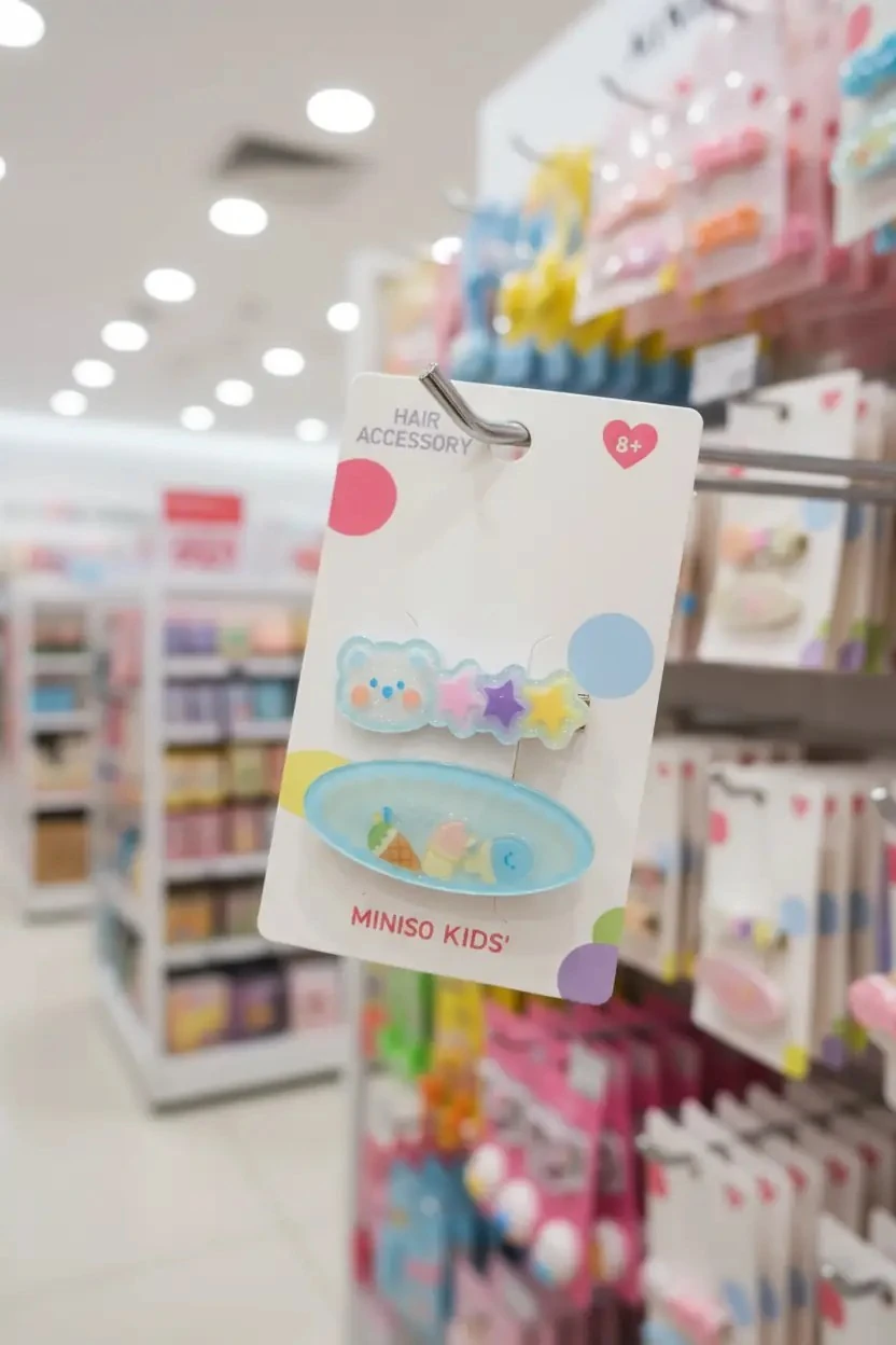 Eğlenceli Ayı Serisi Saç Tokaları 2 adet