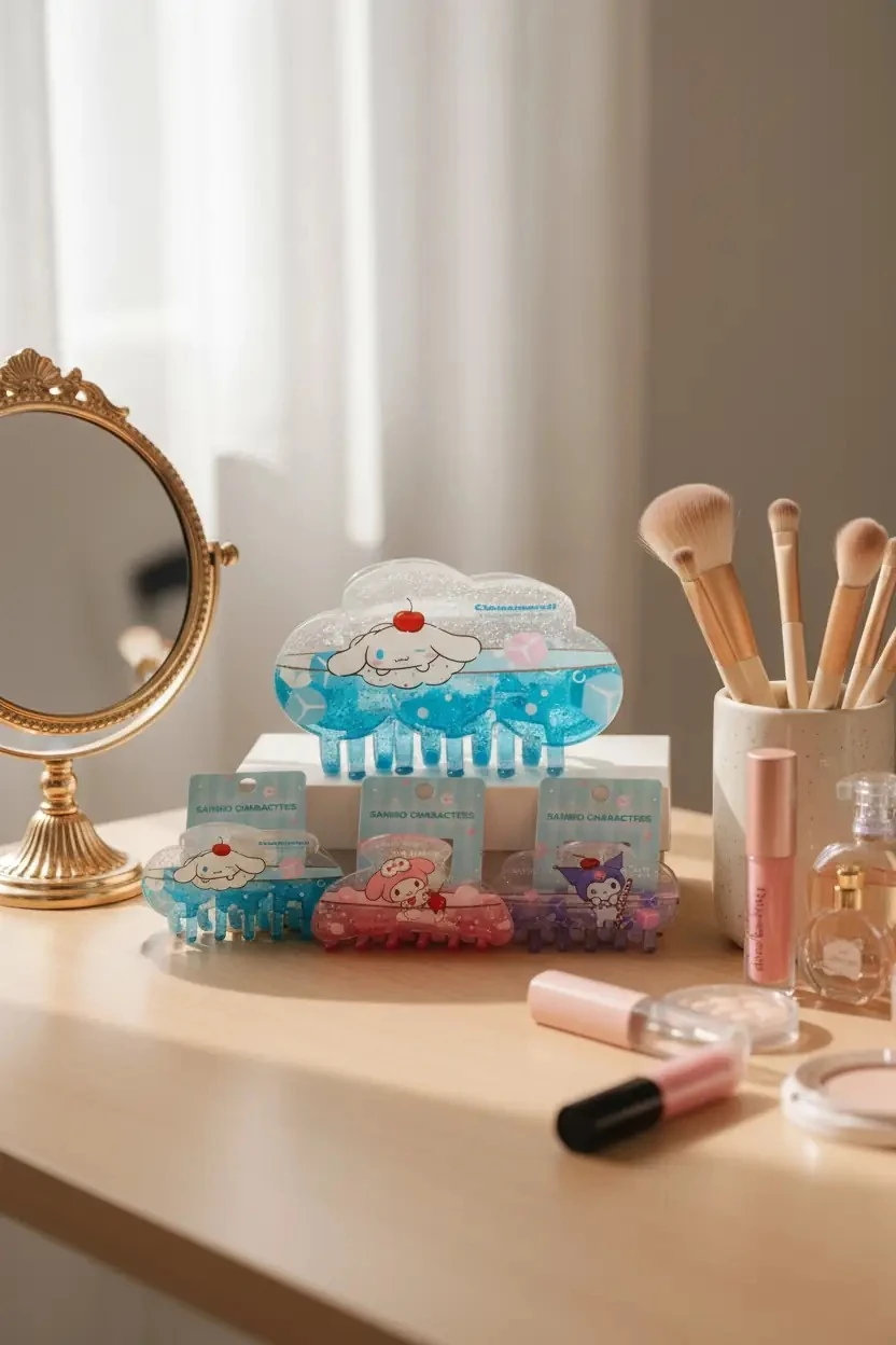 Sanrio Lisanslı Renkli Kıskaç Toka