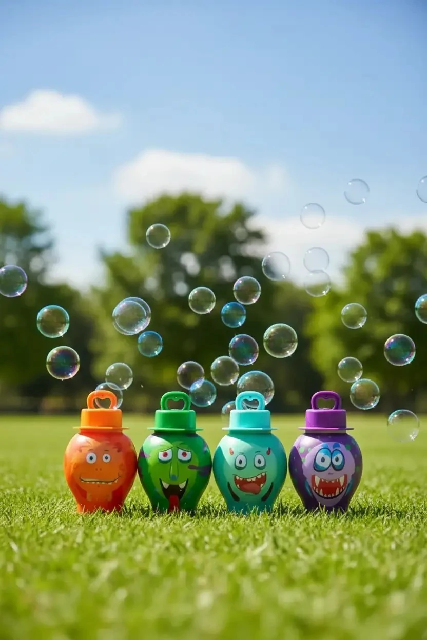 Miniso Lisanslı Canavar Dökülmez Baloncuk Oyuncağı – 4 Model Tek Adet
