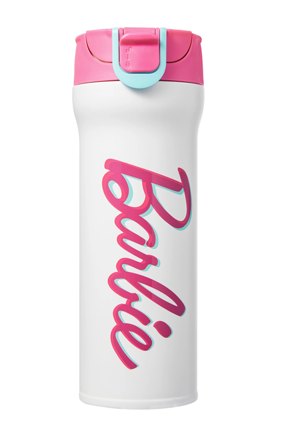 Barbie Lisanslı Işıltı Serisi Otomatik Kapaklı Termos (420 ml)